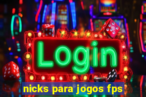 nicks para jogos fps